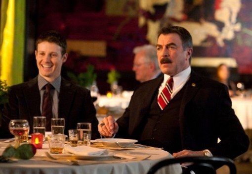 Jamie Reagan (Will Estes) & Frank Reagan (Tom Selleck)