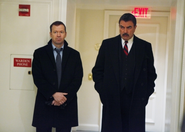 Danny Reagan (Donnie Wahlberg) & Frank Reagan (Tom Selleck)